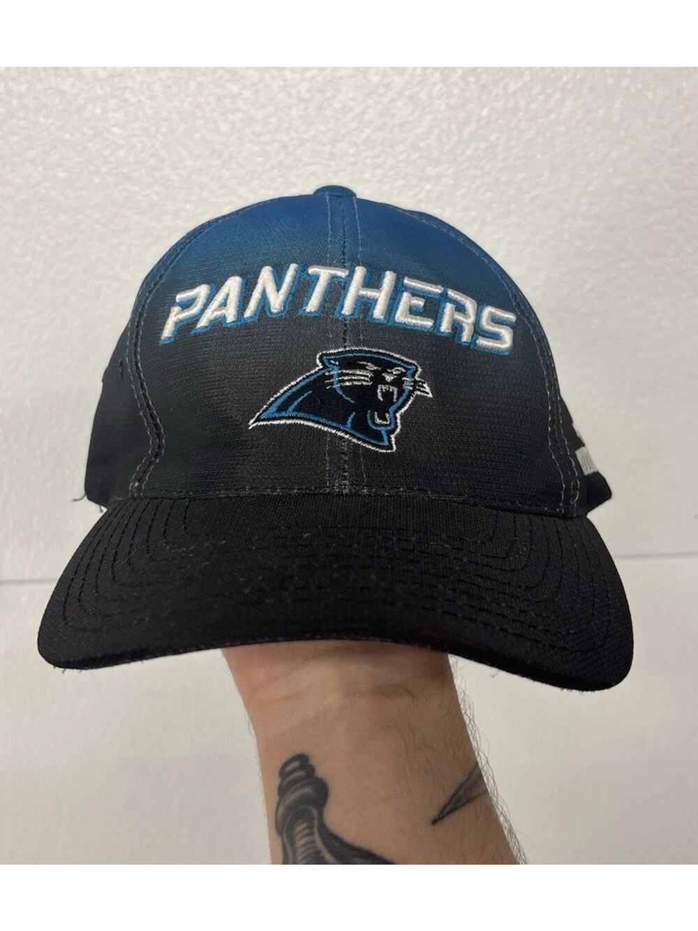 90s Pro Line Carolina Panthers Ombré Puma Embroidered NFL Hat
